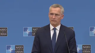 NATO Secretary General Jens Stoltenberg Holds News Conference I LIVE