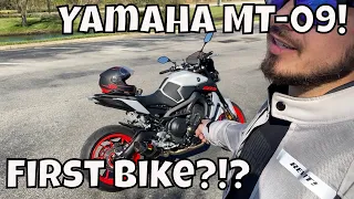 The 2019 Yamaha MT-09 As My First Motorcycle...