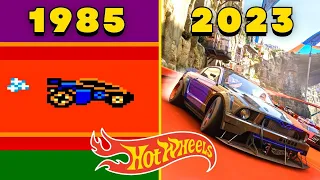 Evolution of Hot Wheels Games 1985-2023 #اHOT WHEELS