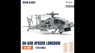 MENG Model 1/35 QS-004 Boeing AH-64D Apache Longbow