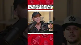 VICO C afirma que le gustaría tirarse con RESIDENTE CALLE 13 😰😱 #shorts