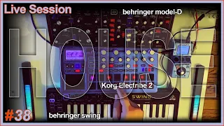 Live Session 38: House Live Jam with the Korg Electribe 2 & behringer Model-D