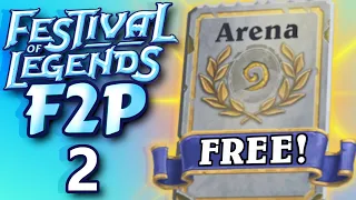 Entering the Arena! Festival of Legends F2P #2