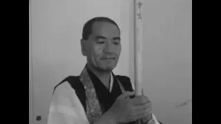 Maitre Deshimaru au Dojo de Nice 1969