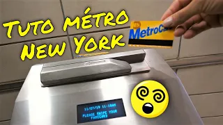 Comment bien prendre le métro à New York [TUTO] Achat MetroCard, astuces, plan, travaux le WE...