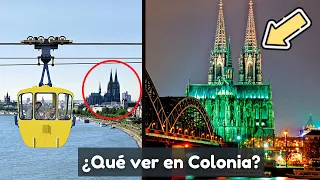 ✅ 9 Cosas que VER en COLONIA, ALEMANIA ⛪ (Turismo y Documental por la Ciudad)