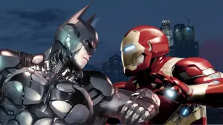 BATMAN VS IRONMAN (GTAV MODS) MARVEL VS DC