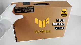 Ultimate Force I Asus TUF A16 (2024) Gaming Laptop I ASMR Unboxing with Gaming Test