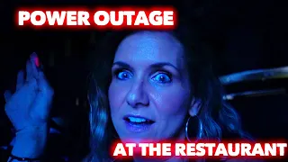 STORM KNOCKS OUT POWER AT DINNER | Family 5 Vlogs