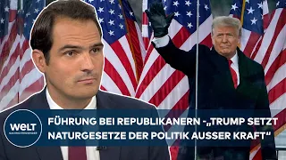 FÜHRUNG BEI REPUBLIKANERN: "Trump setzt Naturgesetze der Politik außer Kraft" I Jan Philipp Burgard