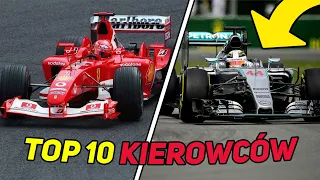 10 NAJLEPSZYCH KIEROWCÓW W HISTORII F1!