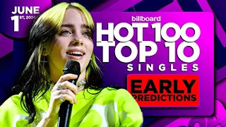 EARLY PREDICTIONS | Billboard Hot 100, Top 10 Singles | June 1st, 2024