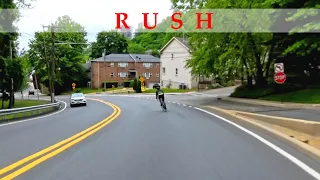 Road Bike in New Jersey USA | Rush - Tom Sawyer | Lyrics