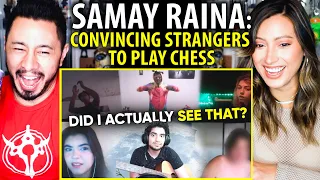 SAMAY RAINA | Convcing Strangers to Play Chess Part 3 | Reaction by Jaby Koay & Natasha Martinez