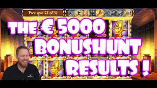 the €5000 bonushunt results