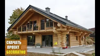 ДОМ СРУБ  СТРОИТЕЛЬСТВО ДОМОВ УКРАИНА… ПРОЕКТ ПОД КЛЮЧ | HOLZ-HAUS