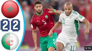 ملخص مباراة الجزائر 2-2 المغرب + ركلات الترجيح 5-3 مباراة مجنونة 🔥 تعليق رؤوف خليف - كأس العرب 2021