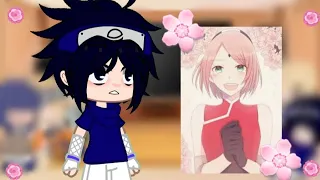 Naruto e os seus amigos reagindo a 🌸Sakura🌸 Parte1| #abi_shorts #gacha