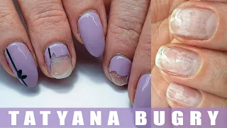 AMAZING/HUGE Transformation | Correcting Mistakes From Another Nail Tech | Russian Efile Manicure