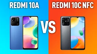 Xiaomi Redmi 10A vs Redmi 10C NFC