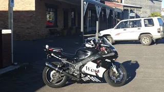 Mad Max film location. Clunes, Victoria. KDU ZX7R