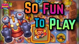 YOU WILL LOVE THIS ROBOT DECK - Rush Royale