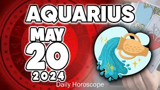 𝐀𝐪𝐮𝐚𝐫𝐢𝐮𝐬 ♒ 😨 𝐓𝐇𝐄 𝐓𝐑𝐔𝐓𝐇 𝐈𝐒 𝐅𝐈𝐍𝐀𝐋𝐋𝐘 𝐑𝐄𝐕𝐄𝐀𝐋𝐄𝐃!🚨 𝐇𝐨𝐫𝐨𝐬𝐜𝐨𝐩𝐞 𝐟𝐨𝐫 𝐭𝐨𝐝𝐚𝐲 MAY 20 𝟐𝟎𝟐𝟒 🔮#horoscope #new #tarot