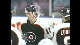 Philadelphia Flyers at New York Rangers Highlights 2/28/1998