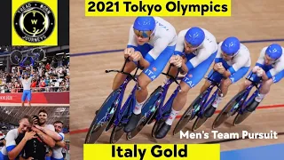 Italy Gold | 2021 Tokyo Olympics | Men's Team Pursuit