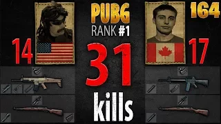 PUBG Rank 1 - Shroud & DrDisRepect 31 kills [NA] DUO FPP - PLAYERUNKNOWN'S BATTLEGROUNDS #164