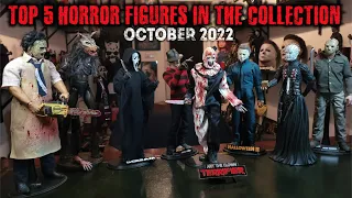 DEAN KNIGHT'S TOP 5 HORROR FIGURES IN THE COLLECTION OCTOBER 2022