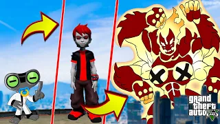 CICLO DE VIDA DO BEN 10 até virar SUPER ALIEN no GTA 5