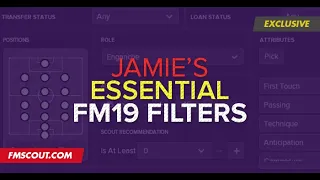 Football Manager 2019 Players & Staff Filters | The best FM19 Players & Staff filters