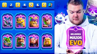 EL MEJOR MAZO PARA CADA EVOLUCIÓN EN CLASH ROYALE😱