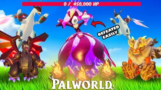 DEFEATING BELLANOIR LIBERO LEVEL 50 EASILY || Palworld New Update Gameplay Part 7 After 400 DAYS