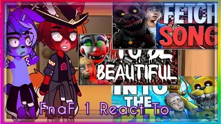 FnaF 1 React Songs Fazbear Fright