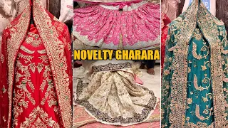 Zarbaft silk Gharara with Handwork Lucknowi Farshi Gharara