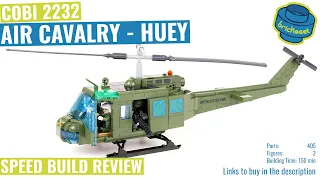 COBI 2232 Air Cavalry - Huey - Speed Build Review