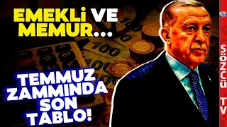 Emekli ve Memurun Temmuz Zammında Son Tablo Netleşti! Enflasyon Farkı Bu Oldu