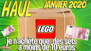 Je n'achète que des Sets à moins de 10 euros Haul Lego de Janvier Super Héros et Compagnie