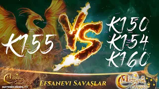 Muhteşem Osmanlı / Days Of Empire TV - K155 vs K150- K154- K160 Efsanevi Savaş(UNDERWORLD!)