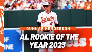 Gunnar Henderson 2023 Season Highlights | AL Rookie of the Year | Baltimore Orioles