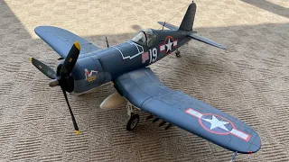 1:18 Scale F4U-Corsair (Unboxing and Assembly)