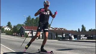 Johannes Høsflot Klaebo Skating Technique Summer Edition