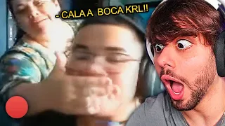 NUNCA DESRESPEITE SUA MÃE NA LIVE....... **Streamers tomando Bronca dos Pais**