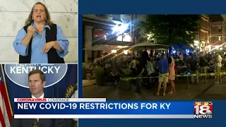 New COVID-19 restrictions for Kentucky