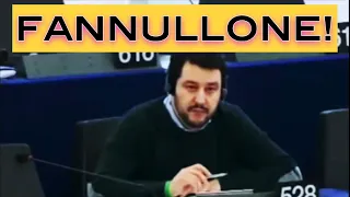 "Salvini sei un fannullone": Epica figuraccia del leader della lega in parlamento europeo.