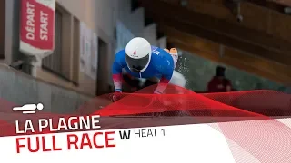 La Plagne | BMW IBSF World Cup 2019/2020 - Women's Skeleton Heat 1 | IBSF Official