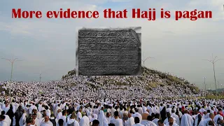 More evidence that the Hajj is Pagan