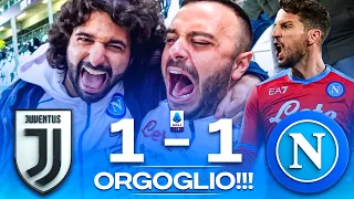 💙 ORGOGLIO!!! JUVENTUS 1-1 NAPOLI | LIVE REACTION ALL’ALLIANZ STADIUM HD